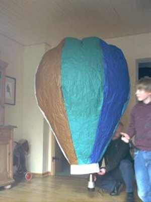 Heissluftballon Zum Selberbauen